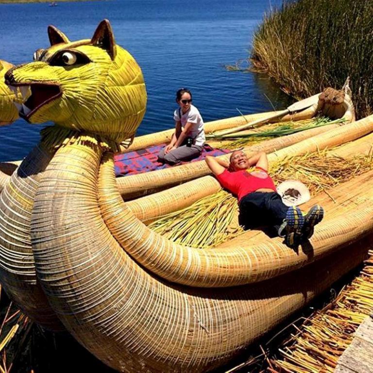 Uros Aruma-Uro On Uros Floating Islands Ξενοδοχείο Πούνο Εξωτερικό φωτογραφία